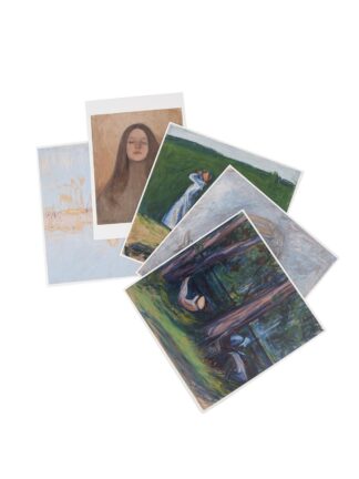Ellen Thesleffin maalaukset postikortteina, 5 kpl (5012178)