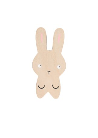 Wooden bunny toy