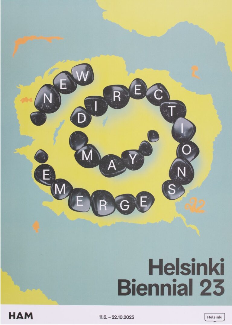 Helsinki Biennaali 2023 juliste HAM Shop