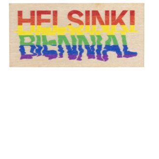 Puinen Helsinki Biennaali magnetti, värikäs (5012472)