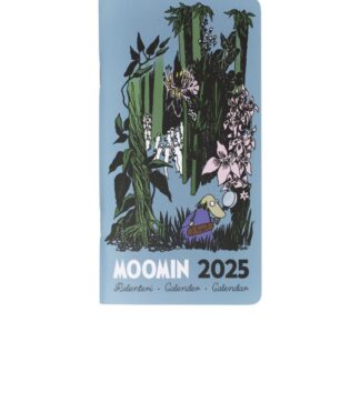 Slim pocket calendar - Moomin 2025 (6430066247998)