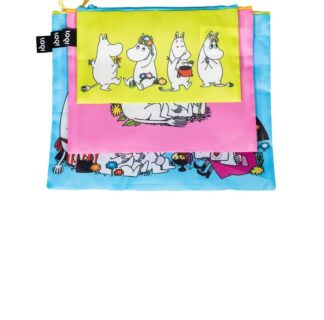 Loqi Moomin recycled Zip pockets