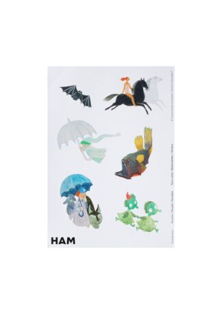 Sticker-sheet, Tove Jansson - Paradise (5013095)